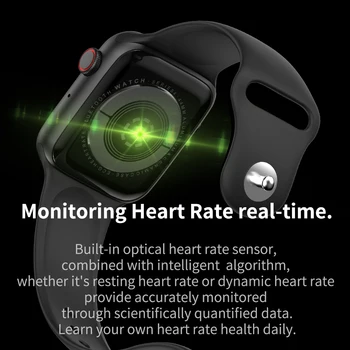 Original Smart Watch w34+ Smartwatch Pode Receber uma Chamada Whatsapp Notificação de ECG Monitor de frequência Cardíaca Anti-perda de Fitness Tracker