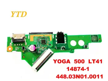 Original para o Lenovo YOGA 500 USB de Áudio da placa de placa de yoga 500 LT41 14874-1 448.03N01.0011 testado boa frete grátis