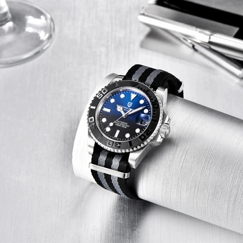 PAGANI DESIGN do Relógio Mecânico dos Homens de marcas de Luxo Aço Inoxidável de Negócios do Esporte Homens Relógio Automático do sexo Masculino Relógio relógio masculino