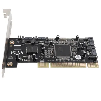 PCI 4 Interno Porta SATA 1,5 Gbps Sil3114 Chipset Placa de Controlador RAID Componentes de Computador de Práticas de Boa Qualidade