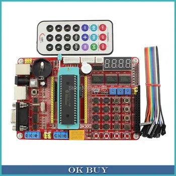 PIC Conselho de Desenvolvimento do Kit de Microchip PIC16F877A Circuito Integrado de Aprendizagem de Bordo com Controle Remoto