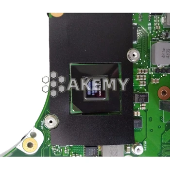 Para ASUS A750J K750J K750JB X750JB X750JN laptop placa-Mãe placa-mãe teste de OK I7-4510U GT840M/2GB grátis Dissipador de calor+4GB de RAM