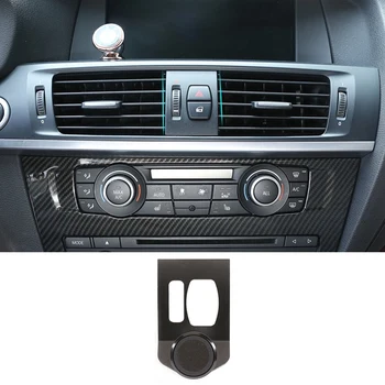 Para BMW X3 X4 F25 F26 2010-2016 da Liga de Alumínio do Carro de Ventilação de Ar do Telefone Móvel Interior de Moldagem