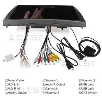 Para Toyota Camry 2006-2011 Android10.0 4G+64GB jogador do carro DVD GPS multimídia Auto-Rádio do carro navigator receptor estéreo unidade de Cabeça