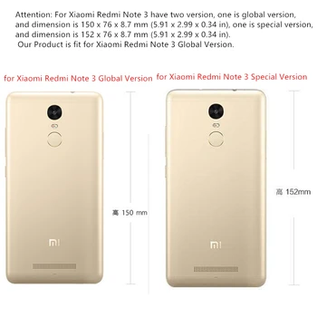Para Xiaomi Redmi Nota 3 Nota 3 Pro 150mm / Rede / Bateria Tampa Traseira Carcaça de Metal da Porta Com a Tecla Lateral de Peças de Reparo