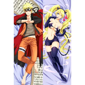 Personagens de Anime Naruto Hyuga Hinata, Kakashi, Uchiha Sasuke Impresso capas de almofadas, abraçando o corpo Fronha otaku Dakimakura Presentes