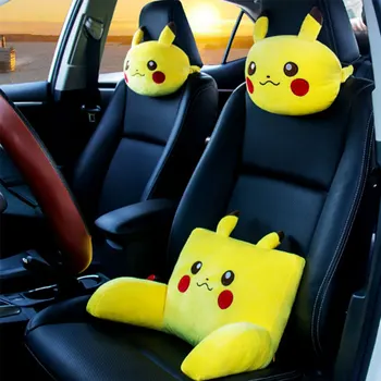 Pokemon Brinquedos de Pelúcia Pikachu de Pelúcia Almofadas para Casa de Carro Anime Pikachu Figura Macio Recheado de Brinquedos Bonecas Bonito dos desenhos animados do Luxuoso Travesseiro de Presente
