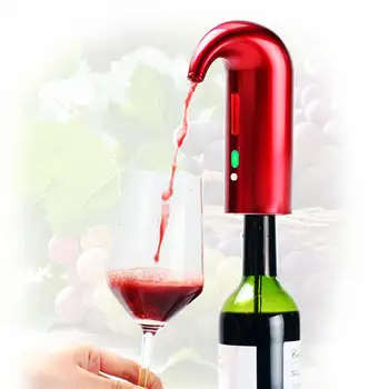 Portátil Smart Elétrico Vinho Decanter Automática De Vinho Tinto Bico Arejador Decanter Distribuidor