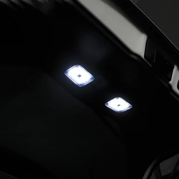 Potro Queima 2PcsS/Set Teto do Carro/Tronco de Leitura, Luzes de LED Magnético Lâmpada para Toyota CHR C-RH 2016 2017 2018 estilo carro