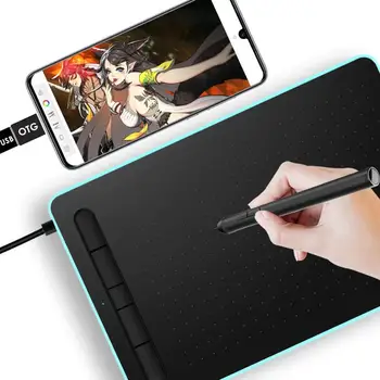 Pressão Digital Tablet Tablet Gráfico Escrever prancha de Desenho Pintura Escrita Conselho Tablet Pad para Android Telefone Portátil