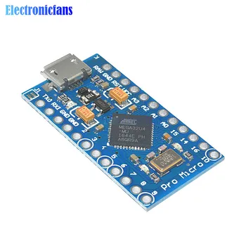 Pro Micro ATmega32U4 Interface Micro USB 5V 16MHz Conselho Módulo Repalce ATmega328 Para o Arduino Leonardo R3 Pro Mini Nano V3.0