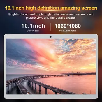 Profissional de 10 polegadas Tablet PC de 1GB de RAM 16GB ROM WIFI para Android 8.0 wi-Fi Cartões Dual SIM 3G Comprimidos Leve