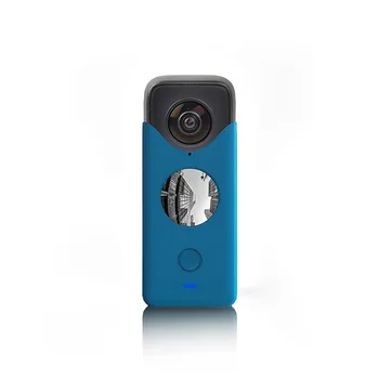 Protetora de Silicone Pele Caso Capa Shell para Insta360 UM X2 Vlog Câmera Câmera, Ação de Acessórios