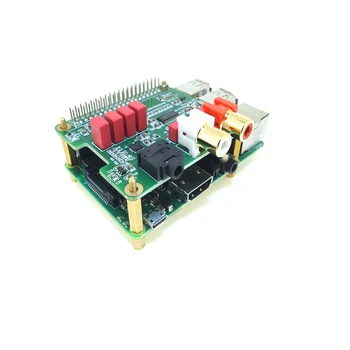 Raspberry Pi DAC Placa de Expansão PCM5122 APARELHAGEM hi-fi Módulo de Áudio Compatível com w/ Raspberry Pi 3 Modelo B+(Plus), 3B, 2B, B+