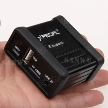Receptor de Bluetooth Adaptador de Áudio sem Fios USB DAC TF Cartão de Decodificação player AUX de 3,5 MM Para Casa de Carro alto-Falante Montar DIY