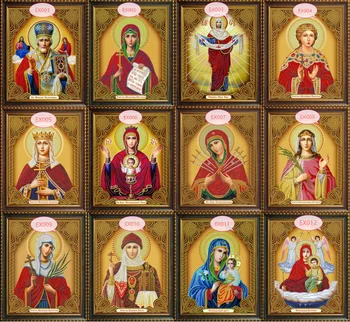 Religião Ícone do Líder Diamante Verdadeiro Mosaico de homens religiosos bordado de diamante strass 30*40 CM 5D DIY Diamante Pinturas
