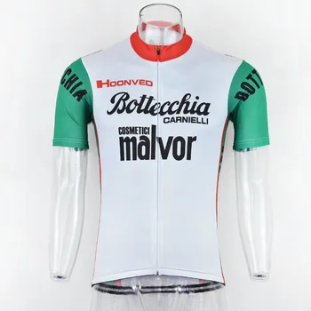 Retro clássico team pro, respirável jersey de ciclismo de montanha, corrida de ciclismo de Estrada de roupa quente de manga curta Roupas Maillot Ciclismo
