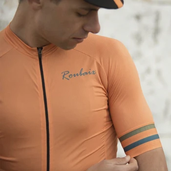 Roubaix ciclismo jersey homens 2019 Quente marca do ciclo de desgaste Respiração MTB RBX moto esporte camisa de malha de Ar de manga ridingshirt faixa Branca