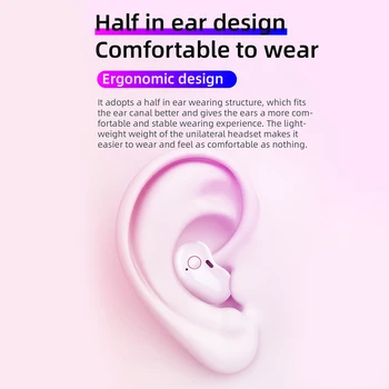 S6 Bluetooth 5.1 Fones de ouvido para Graves Profundos sem Fio, Fones de ouvido 8D som Estéreo HI-FI Fones de ouvido Para Samsung Galaxy R175 R180 xiaomi Huawei iPhone