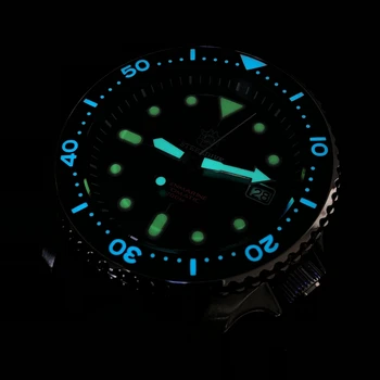 STEELDIVE 1996 316L de Aço Inoxidável do Relógio de Mergulho 200m Mecânica Bisel de Cerâmica mergulhador Relógios Mens 2020