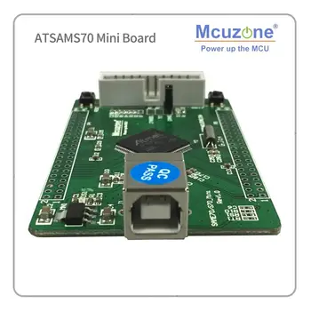 Sams70, ATSAMS70n19 Mini Placa, 300 mhz Cortex-M7, USB 2.0 de alta Velocidade Dispositivo flash de 512 kb 256 kb de sram
