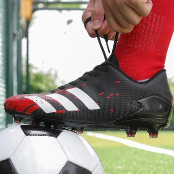 Sapatos de futebol para os Homens de Futebol Indoor Kids Tênis de Relva Spike Superfly Futsal Original Confortável Menino Impermeável Botas de Futebol