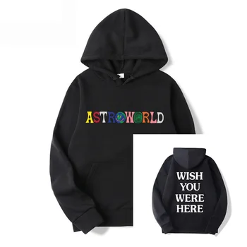 Scott Travis Astroworld Impresso Capuz Fui Ao Astro Mundial Artista De Música Capuz Queria Que Você Estivesse Aqui Pulôver Casual Esporte Capuz