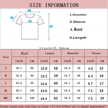 Simples de Moda das Mulheres t-shirt de Verão tamanho Grande Tops de desenho animado Engraçado Peito de impressão Casual Tees