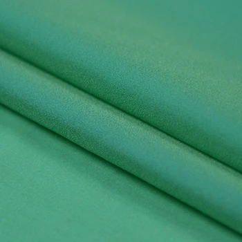 Simples de cor verde Profundo de seda esticar o tecido chiffon 10momme espessura,SCF106