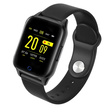 Smart Relógio de Fitness Tracker Pedômetro Pressão Arterial Monitor de frequência Cardíaca Impermeável SmartWatch Informações de chamada de envio de lembrete+Caixa