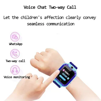 Smart Watch Garoto SmartWatches Bebê Relógio Para Crianças LBS Tracker SmartWatch SOS Chamada Para as Crianças Anti Perdido Monitor de Bebê relógio de Pulso