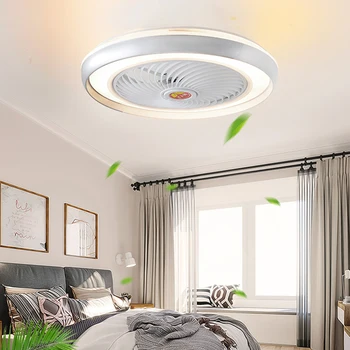 Smart ventilador de teto com luzes de quarto, restaurante, ventiladores de teto e remoto celing luz wifi aplicativo Móvel de sala de jantar sala de estar