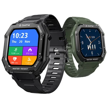 Smartwatch 2021 KOSPET ROCK Robusto Para Ver os Homens de Esportes ao ar livre Impermeável de Fitness Tracker Monitor de Pressão Arterial Smart Watch