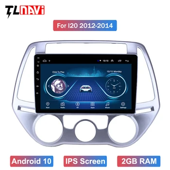 Som do carro de GPS, Auto-Rádio Android De 10 Unidade para 1Hyundai i20 A/C Manual de 2012 2013 suporte de Câmera de segurança