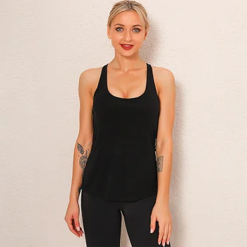 Sportswear Ginásio Aberto da parte Superior Superior Traseiro de Camisas de Yoga Tops Desgaste dos Esportes Para as Mulheres 2020 Roupas de Fitness Topo de Tanque T-shirt das Mulheres Camisa