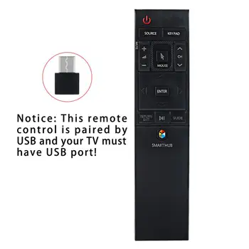 Substituição do Controle Remoto para Smart TV Samsung BN59-01220G BN59-1220D BN59-01220A 01220M B RMCTPJ1AP2 UA65JU6800J UA55JU7800