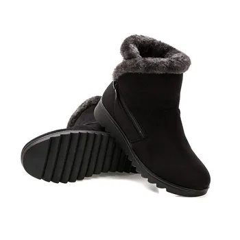 TIMETANG mulheres sapatos de inverno de mulheres ankle boots novo 3 cores da moda casual, moda, televisão quente mulher botas de neve frete grátis