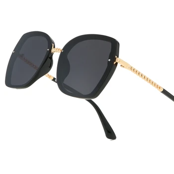 TUZENGYONG 2020 Novas Mulheres Marca de Luxo Designer de Óculos de sol Polarizados do Quadrado Oversized Quadro de Moda de Óculos de Sol oculos gafas
