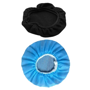 Tecido Flex Fone de Protecção Cobre com 100 Pcs Descartável Higiênico Sanitário Almofadas Almofadas de Ouvido