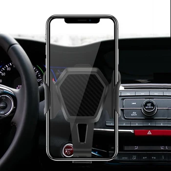 Telefone Suporte Para Samsung S10 iPhone Huawei Ventilação Móvel celular Suporte do Carro de saída de Ar Automático de suporte smartphone voiture