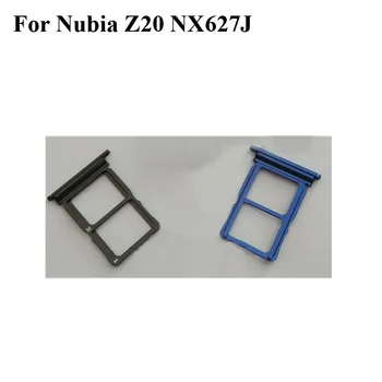 Testado Bom Para o ZTE Nubia Z20 NX627J SD Bandeja do Cartão Sim na Ranhura Para Núbia Z20 do original de de Substituição de Peças Z 20 NX 627J