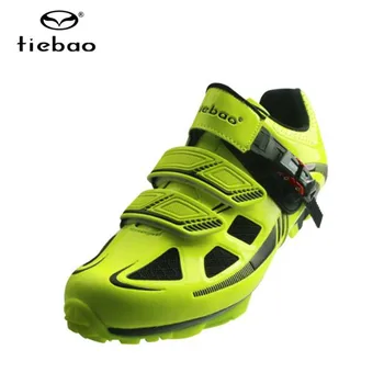 Tiebao sapatos de ciclismo de sapatilha ciclismo mtb 2021 Homens tênis mulheres de mountain bike Pedais SPD auto-fecho chaussures vtt homme