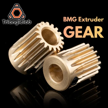 Trianglelab Bronze BMG Extrusora de ENGRENAGEM Engrenagem de Pinhão 5mm/0,5 M 17T Para a Extrusora Motor de ENGRENAGEM Para Extrusão de Roda Titan