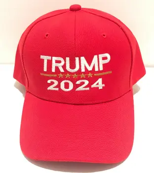 Trump 2024 Presidente Donald Trump Manter a América Grande MAGA KAG de Algodão de Qualidade Boné de Beisebol Chapéu com brinde Grátis