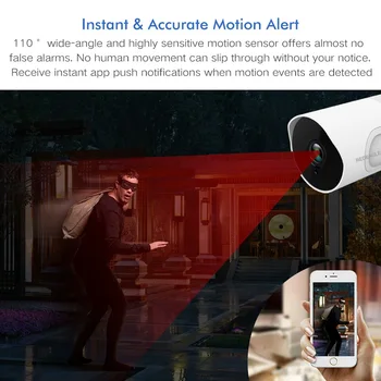 Tuya Vida Inteligente wi-Fi Câmera 1080P Wireless da Segurança Home Câmera ao ar livre Áudio em Dois sentidos Detecção de Movimento