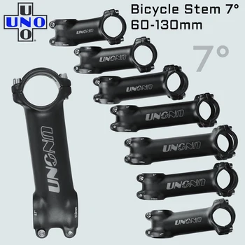 UNO 7 Grau de Ultraleve de Bicicleta Tronco MTB Bicicleta de Estrada-Tronco 31,8 mm de Mountain bike Haste Guiador, 60-130mm Acessórios da Bicicleta