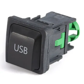 USB AUX Interruptor Chicote de Cabos RCD510 RNS315 Para VW Golf MK6 Para Jetta MK5 Para Sagitar Para