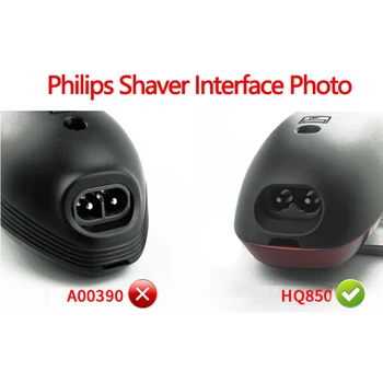 USB Plug 8V 2W HQ850 Carregador Adaptador Para Philips Norelco máquina de Barbear lâminas de barbear S5077 S5079 S5080 S5082 S5090 S5091 HQ850 Carregador