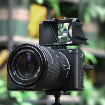 UURig Câmara Vlog Selfie Tela Flip Suporte para Câmera Mirrorless Periscópio Solução para a Sony A6000 A6300 A6500 A72 A73 A7R3