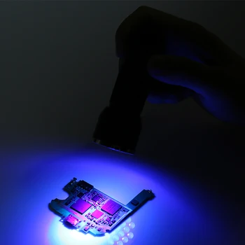 UV Cola Lâmpada de Cura Verde Óleo de Cura Rápida de Luz Para o iPhone placa-Mãe NAND Chip de CPU Ferramentas de Reparo de Telefones Móveis